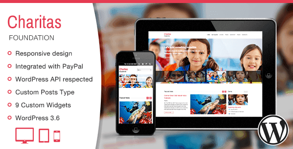 Charitas WordPress Theme
