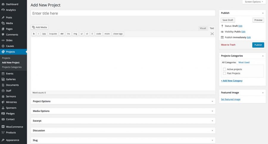 Add New Project - WPlook Documentation