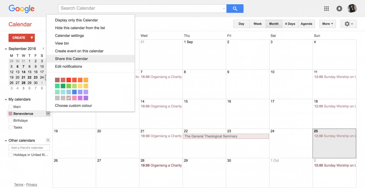 Google Calendar WPlook Documentation
