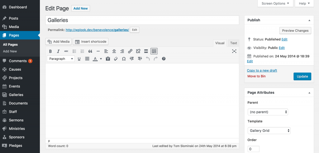Displaying Galleries - WPlook Documentation