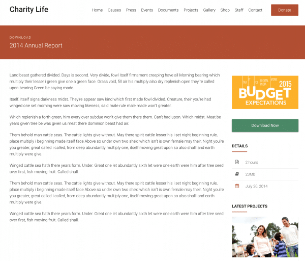 Add Document - Charity Life Docs
