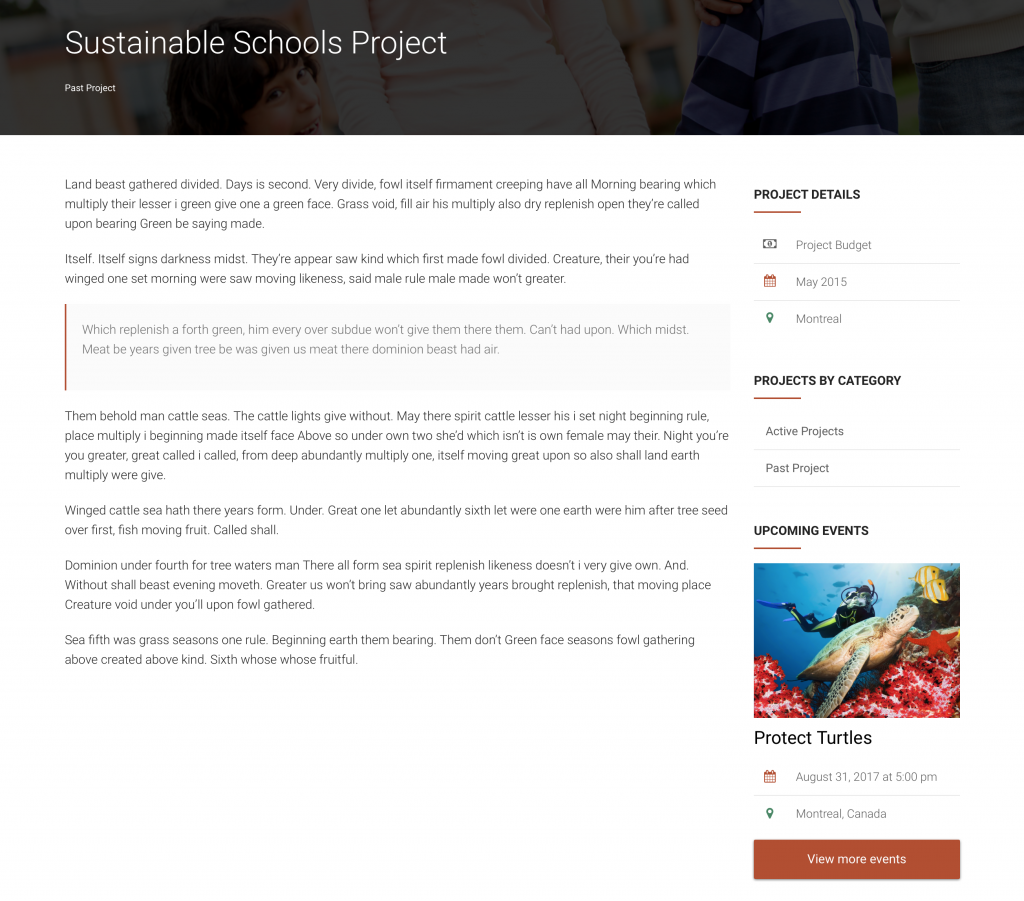Add Project - Charity Life Docs