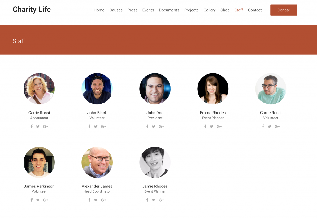 Staff - WPlook Documentation