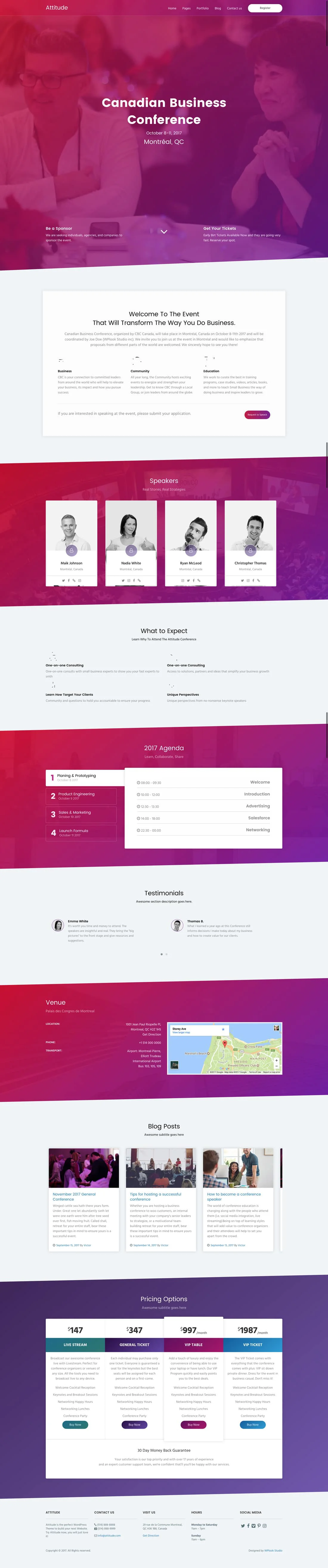 Attitude WordPress Theme