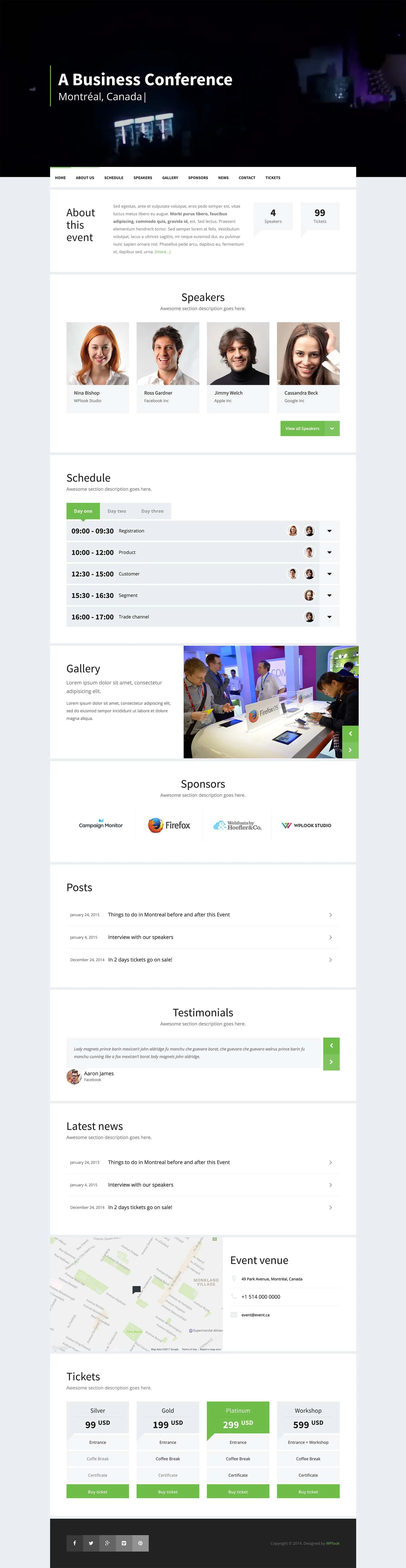 Event WordPress Theme