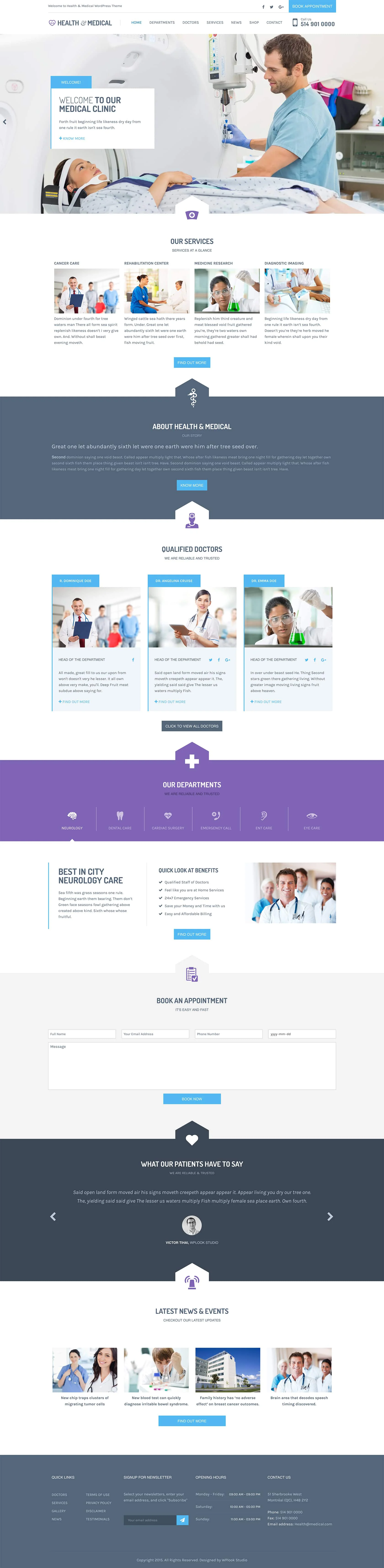 Medical Website