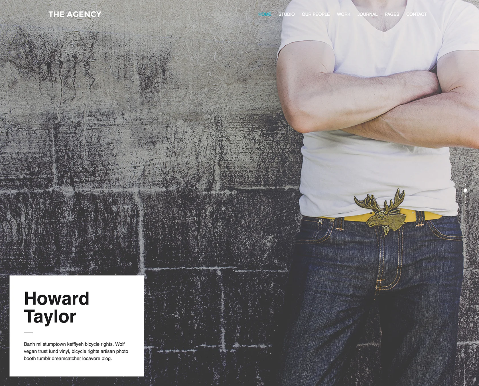 Agency Website WordPress Theme