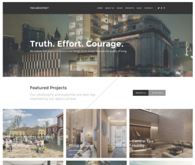 Architect WordPress Theme