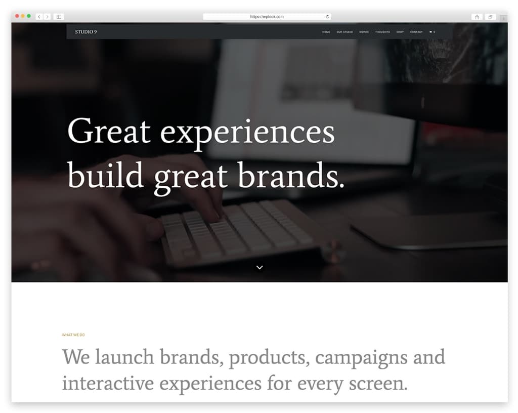 Studio 9 - WooCommerce Theme for Creative Professionals