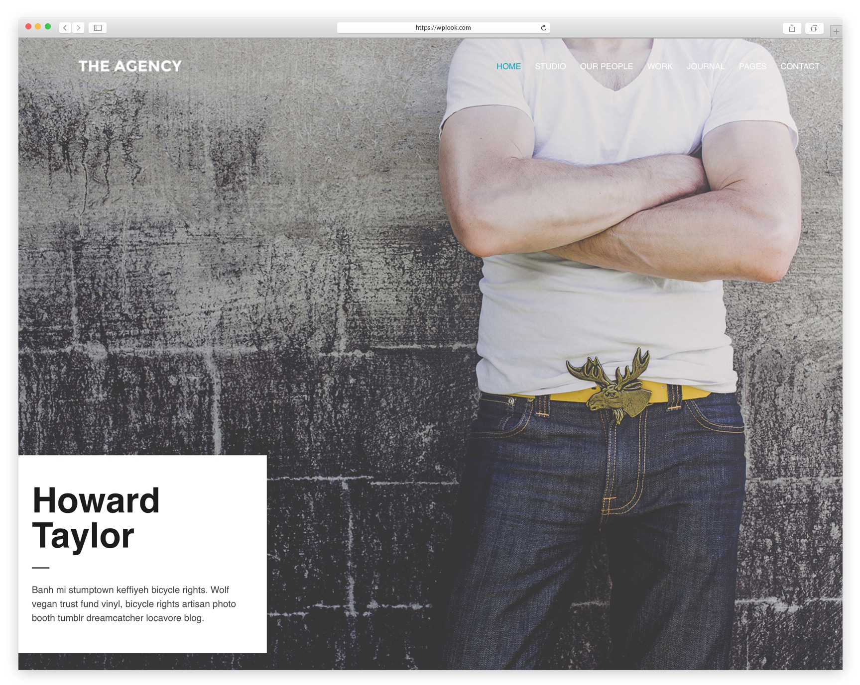 The Agency WordPress Theme