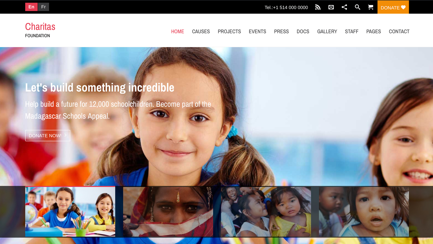 Donatee – Nonprofit Charity HTML Template »  - Premium Themes  & Templates