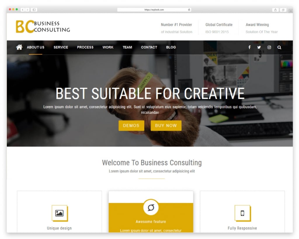 BC Business Consulting - Free Responsive WordPress Theme