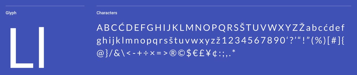 Lato Sans-Serif Font