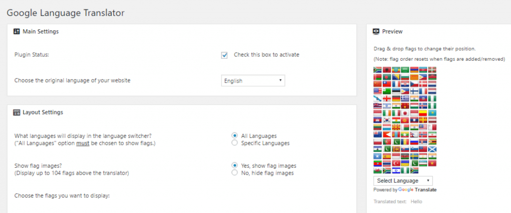 Google Language Translator - WordPress Translation Plugin 