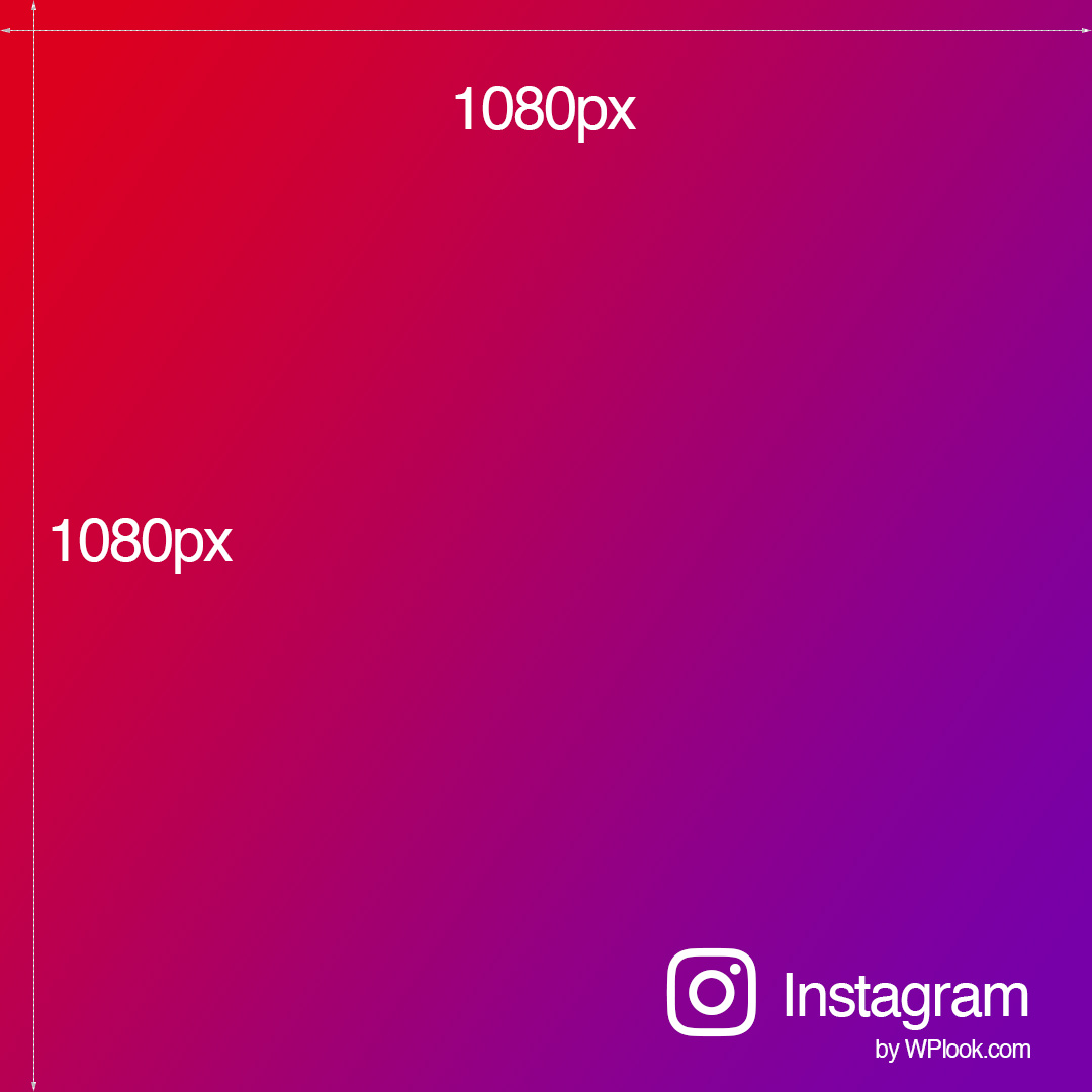 square video resolution for instagram