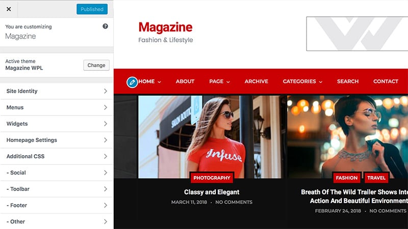 Download Magazine Lite WordPress Theme