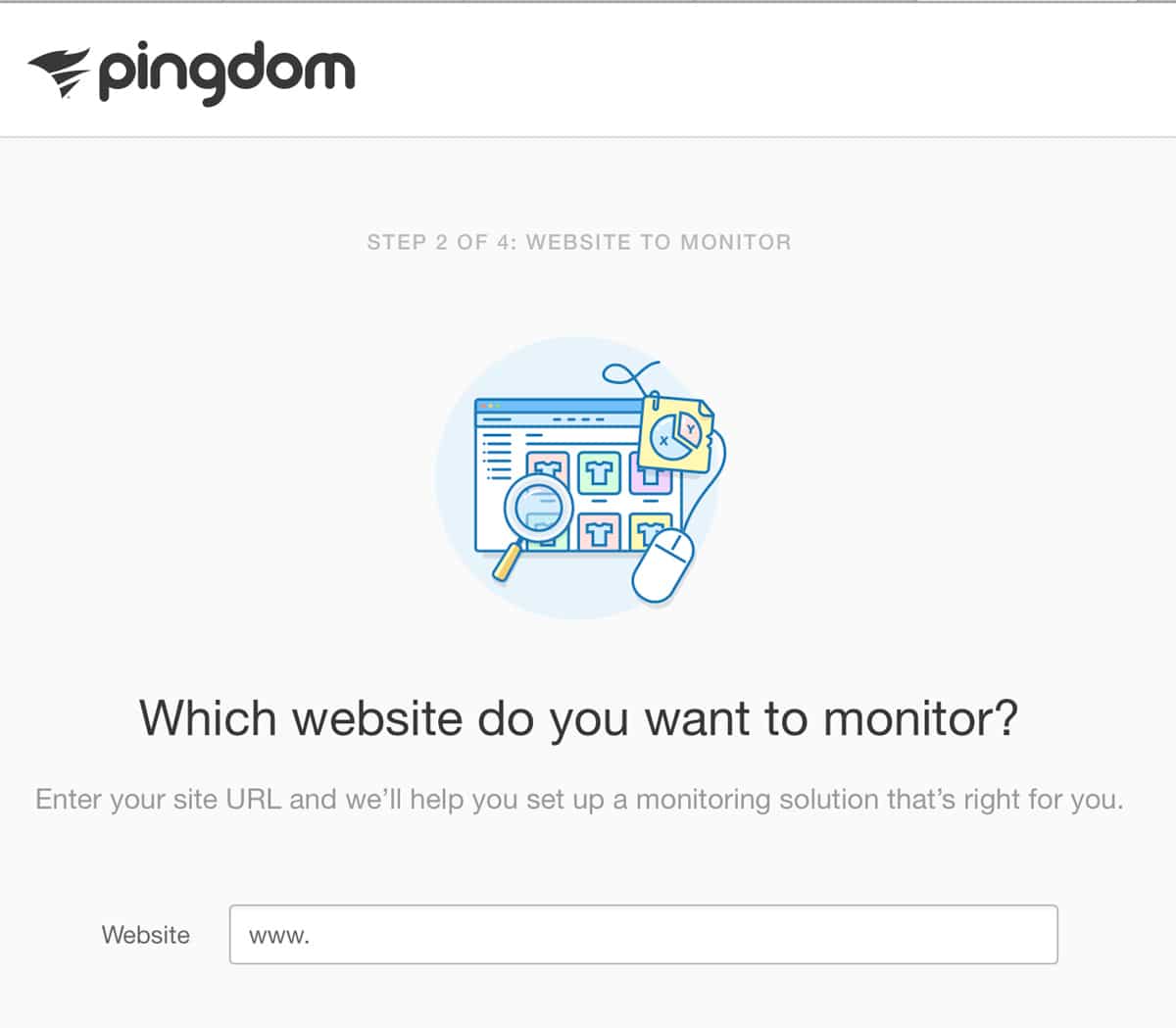 Pingdom website speed test and monitoring tool