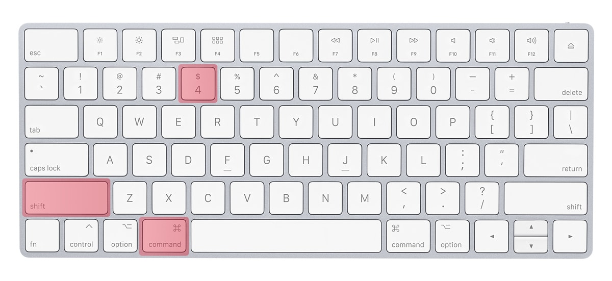 apple mac screenshot keys