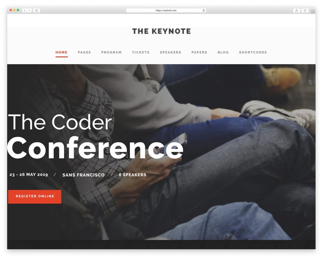 The Keynote WordPress Theme