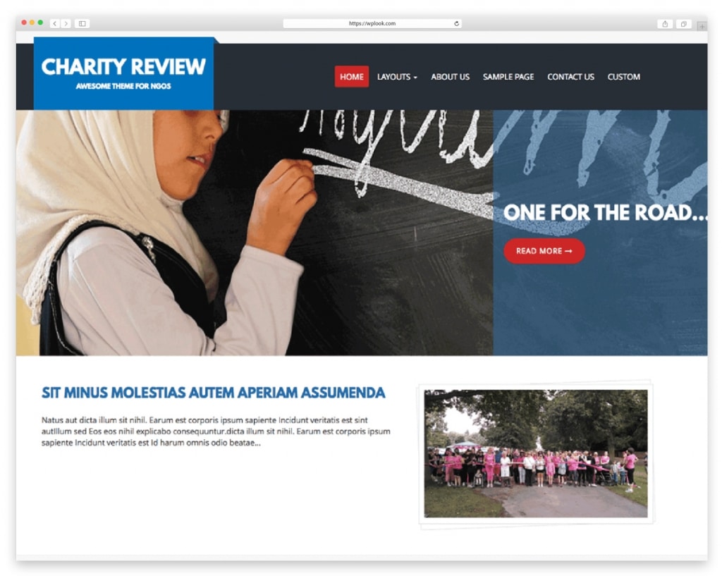 Charity Review Free WordPress Theme for Non-profit Organizations