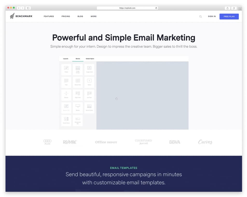 Benchmark - Powerful and Simple Email Marketing