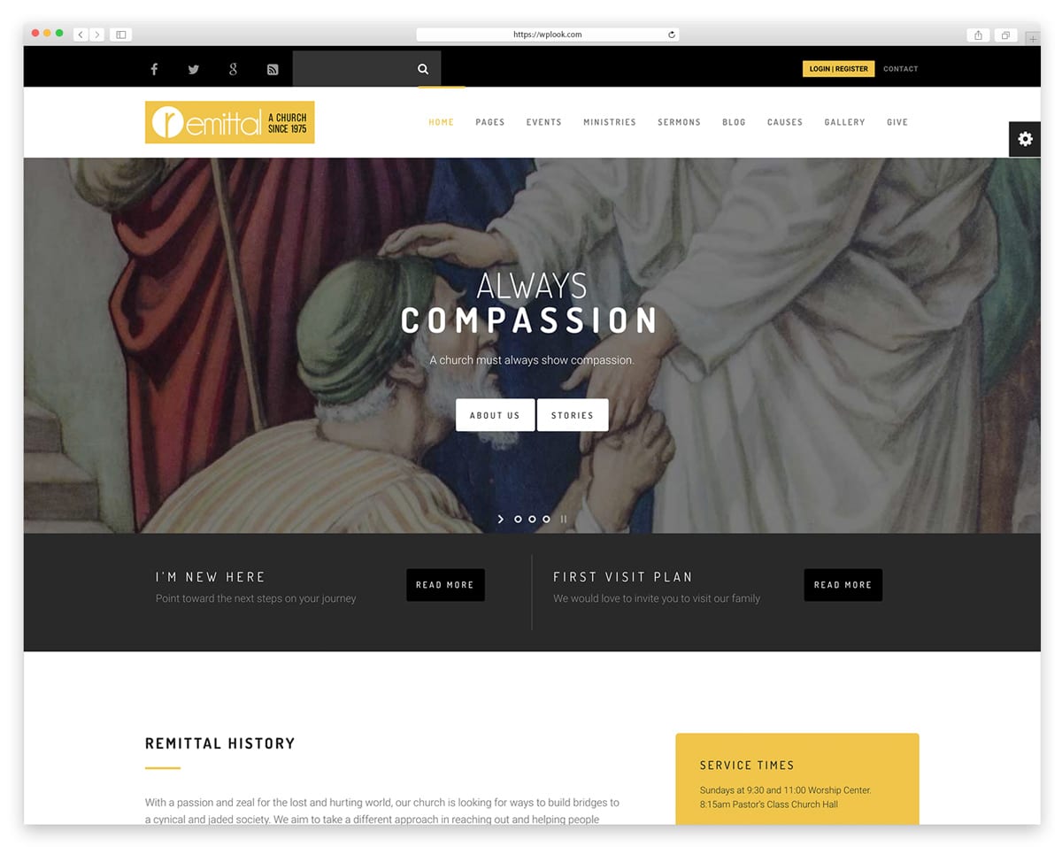 Church Suite - WordPress Theme