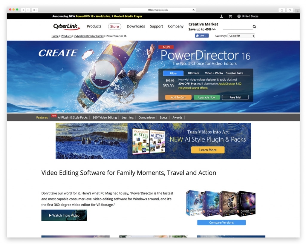 PowerDirector by Cyberlink