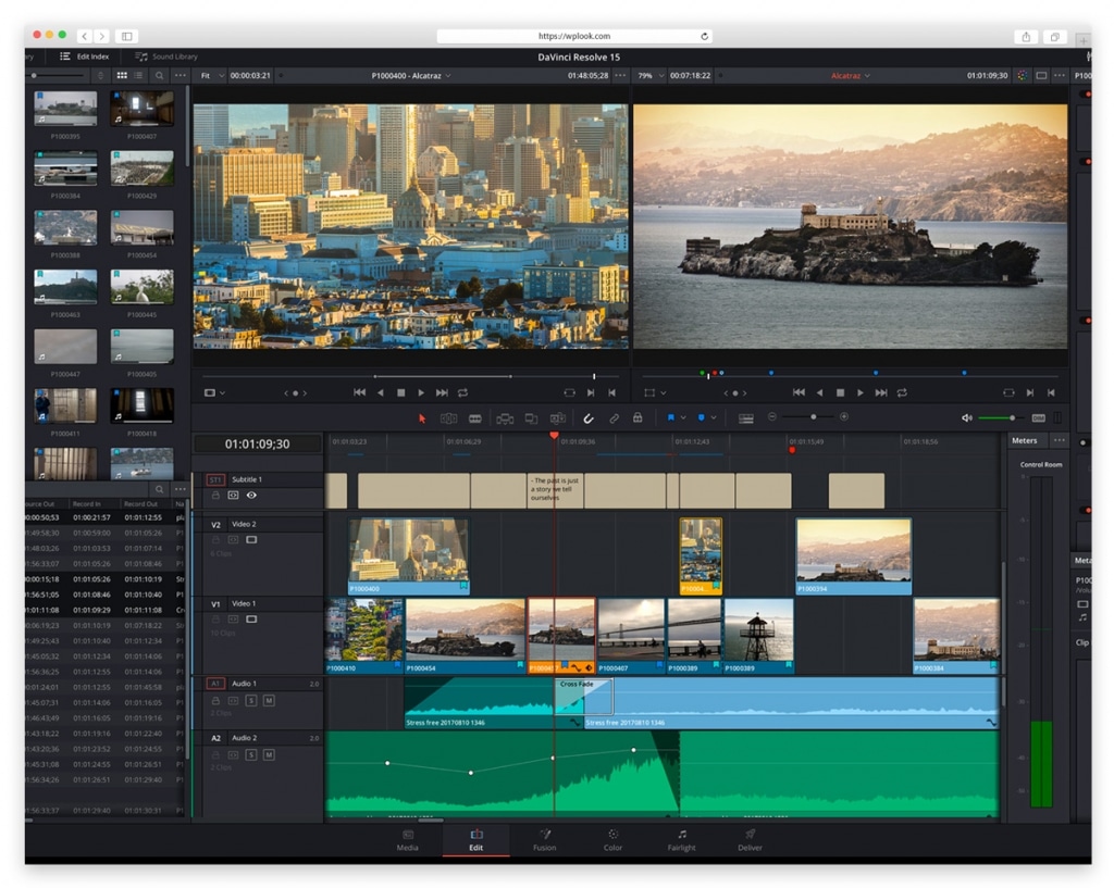 davinci resolve video editor formats