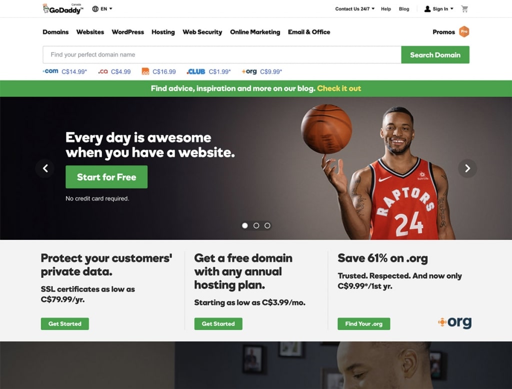 GoDaddy Web Hosting