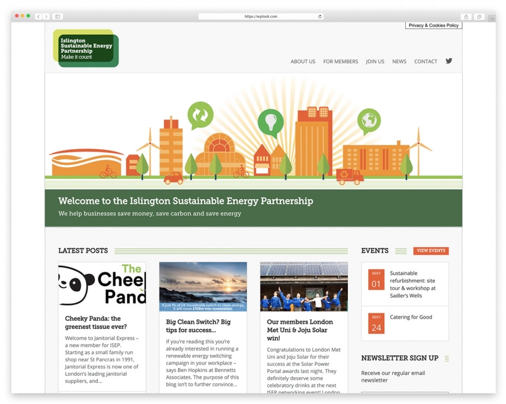 Islington Sustainable Energy Partnership Colorado