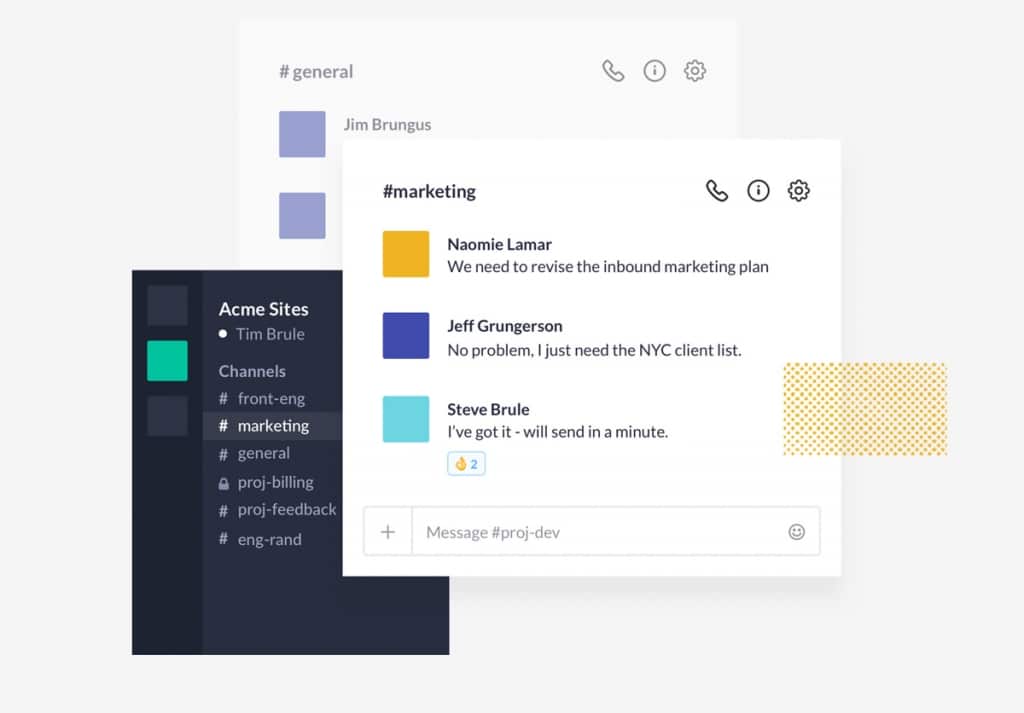 Slack - Web Designer Toll