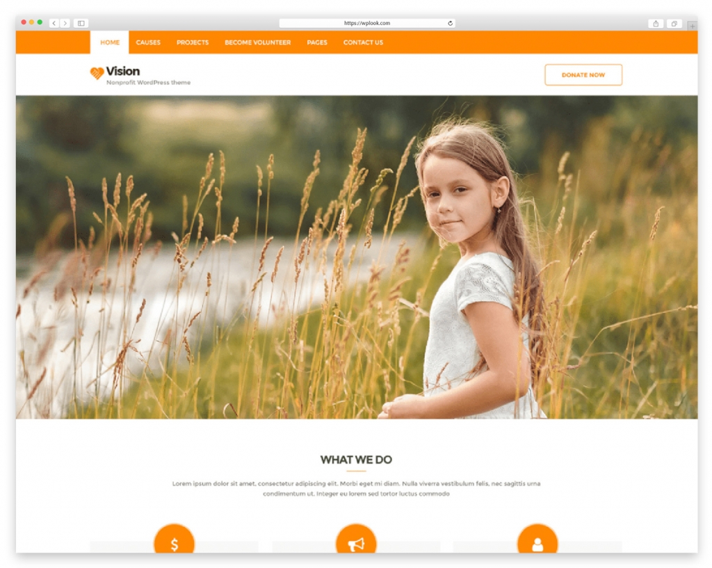 Vision Lite Free WordPress Theme