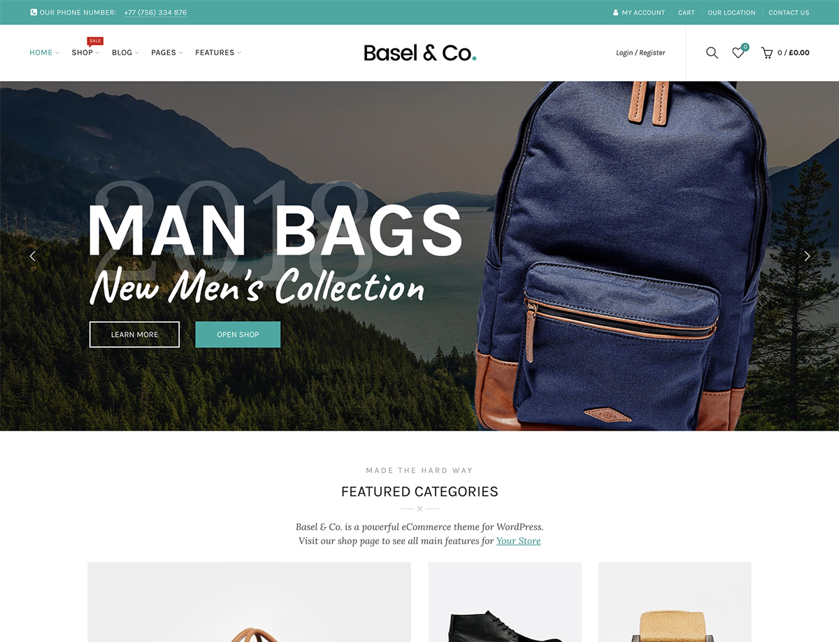 Basel - Responsive eCommerce Theme