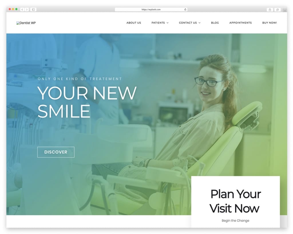 Dentist WP - Dental WordPress Theme 