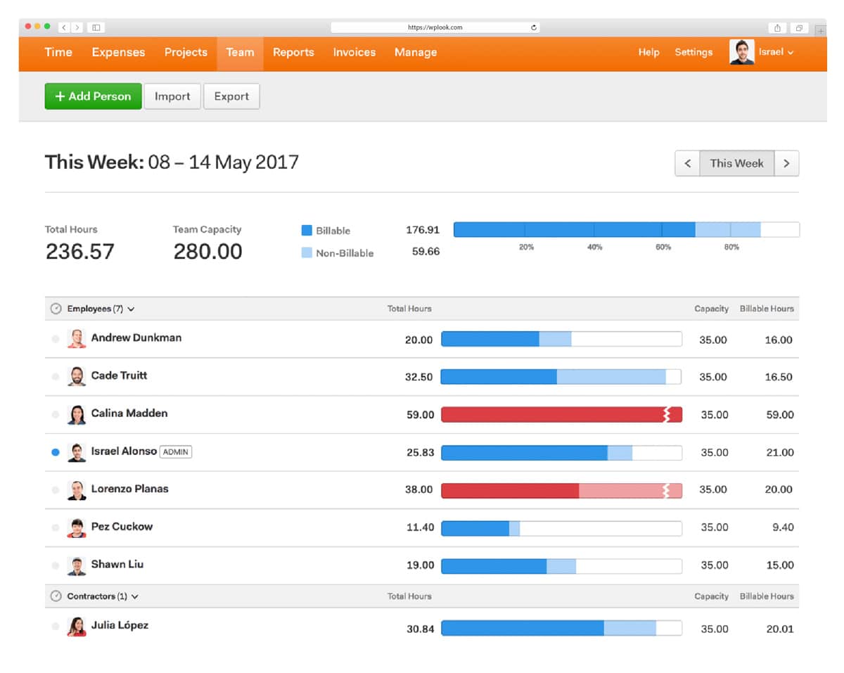 Harvest - Time Tracking App