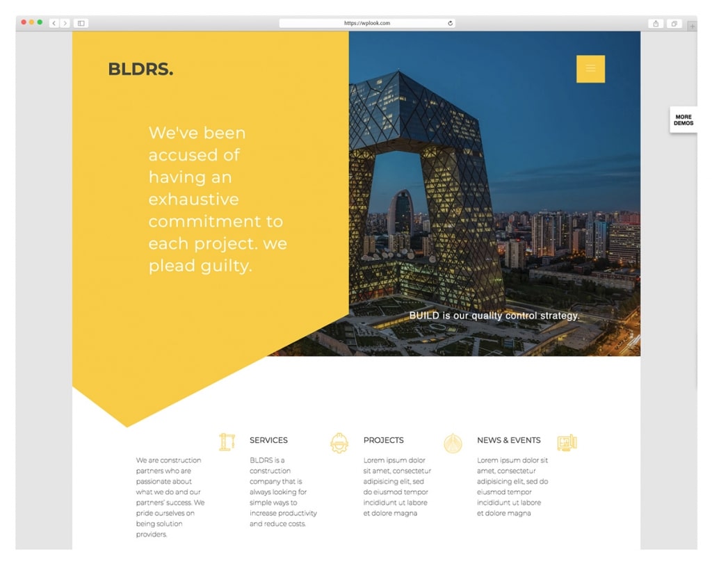 construction wordpress theme