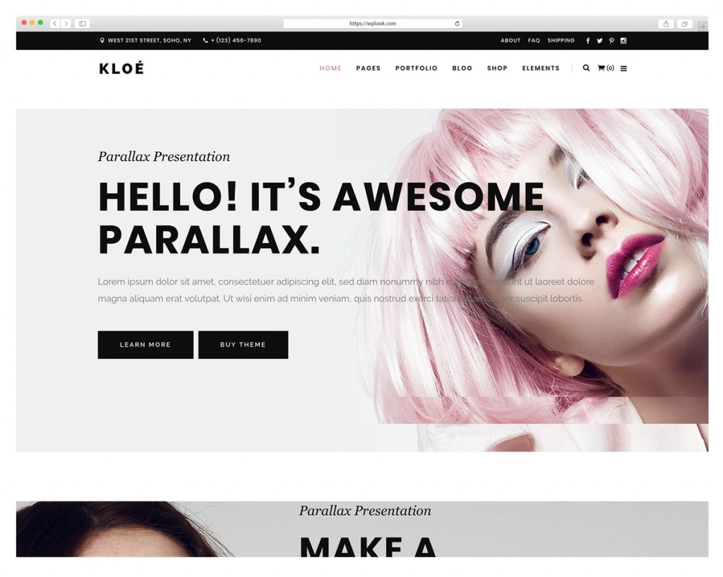 Kloe - Fashion & Lifestyle Multi-Purpose Theme