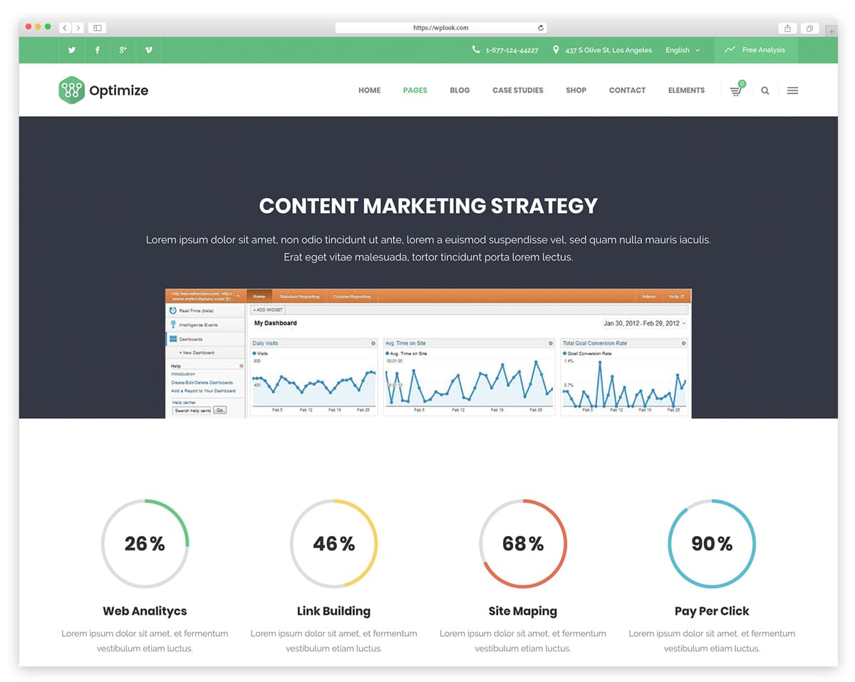 Optimize - Digital Marketing Theme