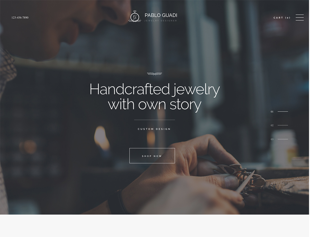 Pablo Guadi - Jewelry Designer & Handcrafted Jewelry Online Shop 