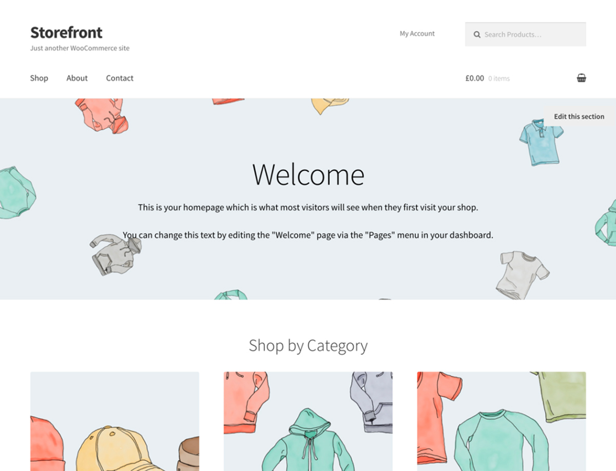 Storefront - Best Free WordPress Theme