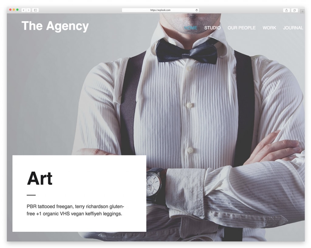 The Agency - Digital Creative WordPress Theme