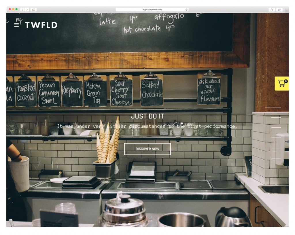 TwoFold - Fullscreen Photography WordPress Themes