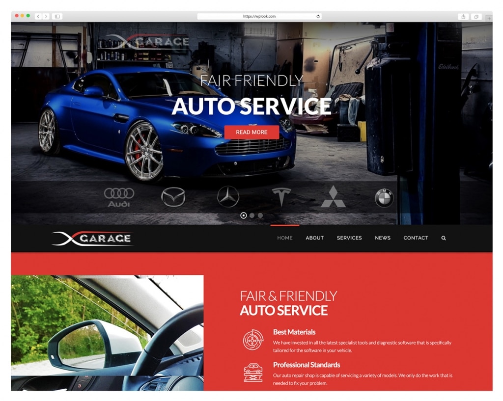 X - Drag and Drop WordPress Theme