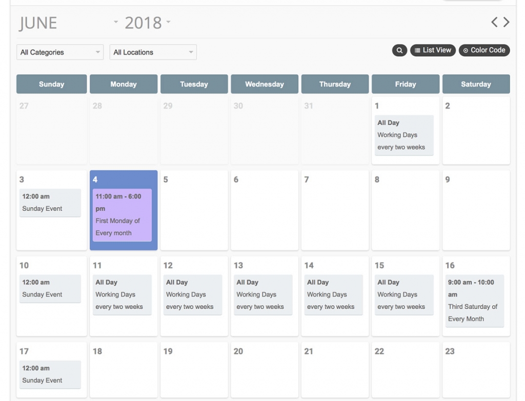 Best WordPress Event Calendar Plugins - WPlook Themes