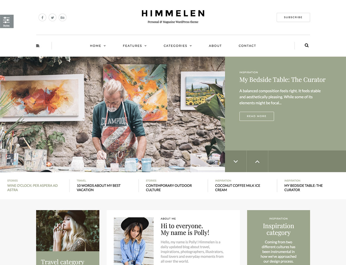 Lifestyle WordPress Themes