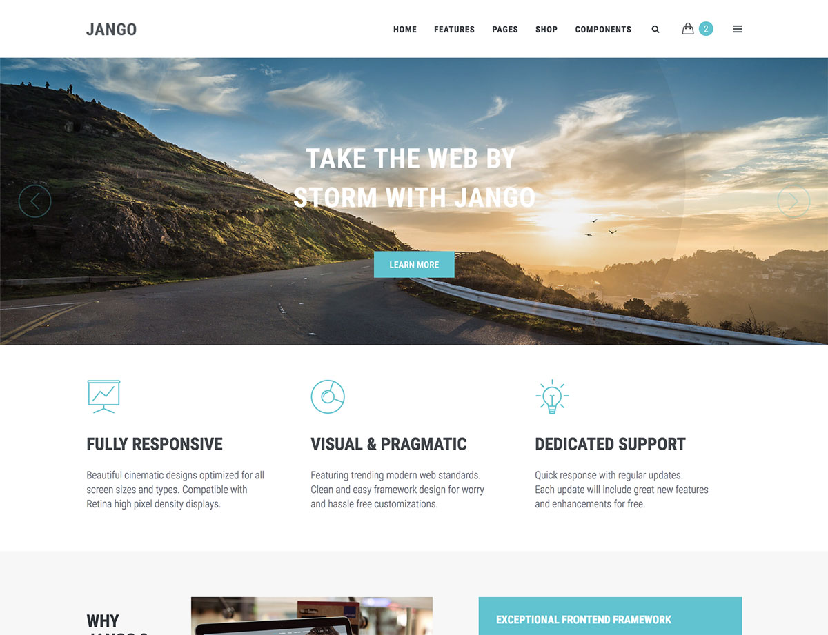 Jango - HTML5 Template