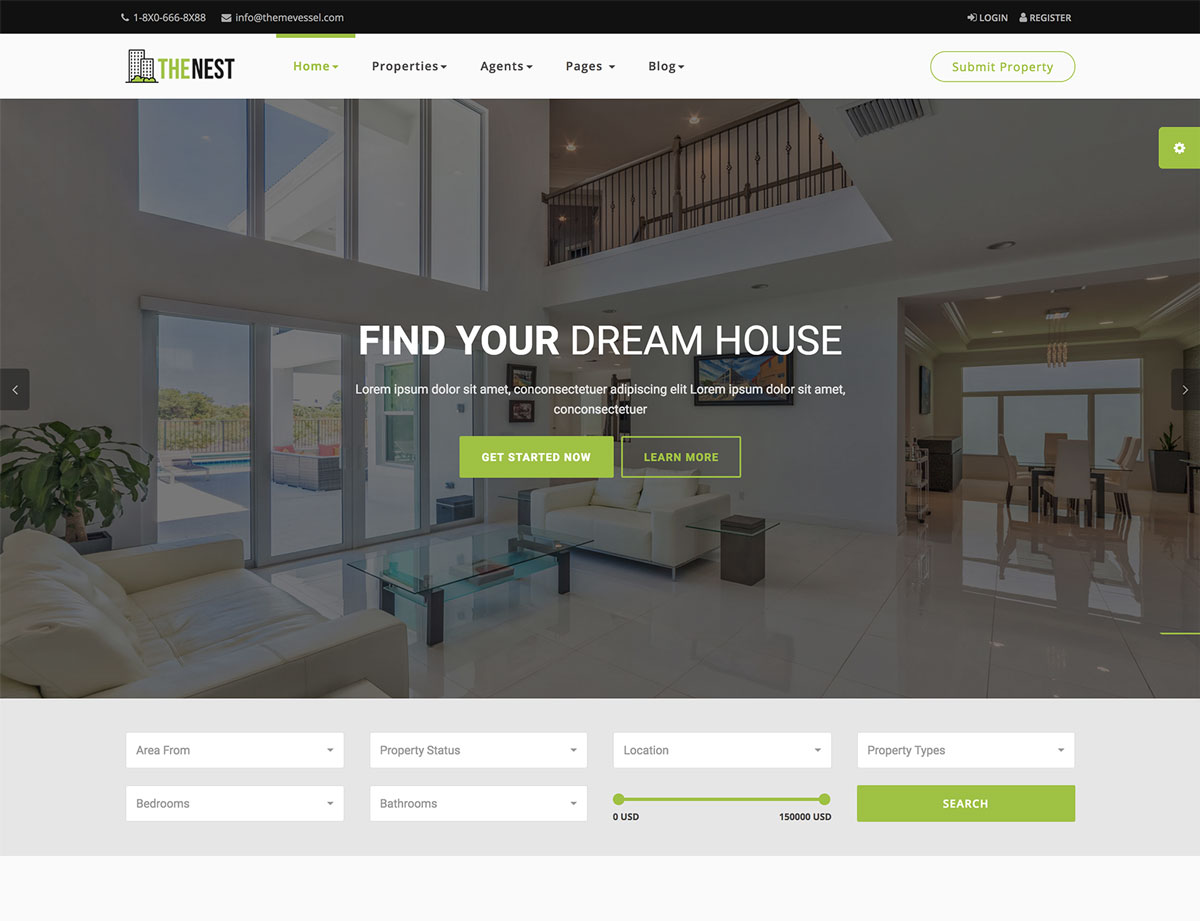 Nest - Real Estate HTML Template