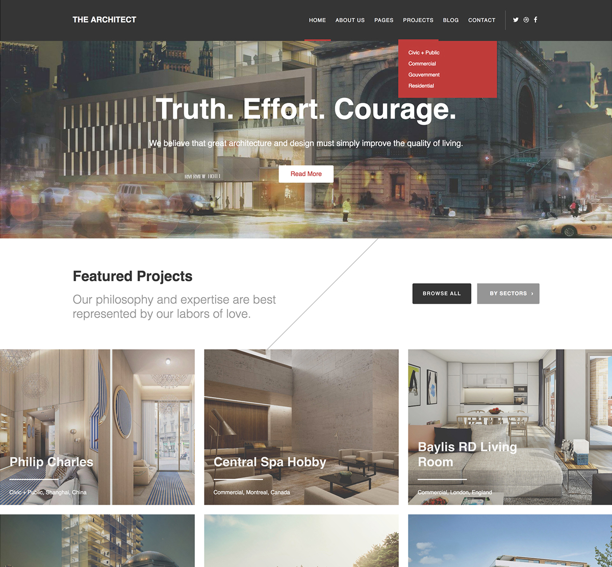 The Architect WordPress Theme for Architects