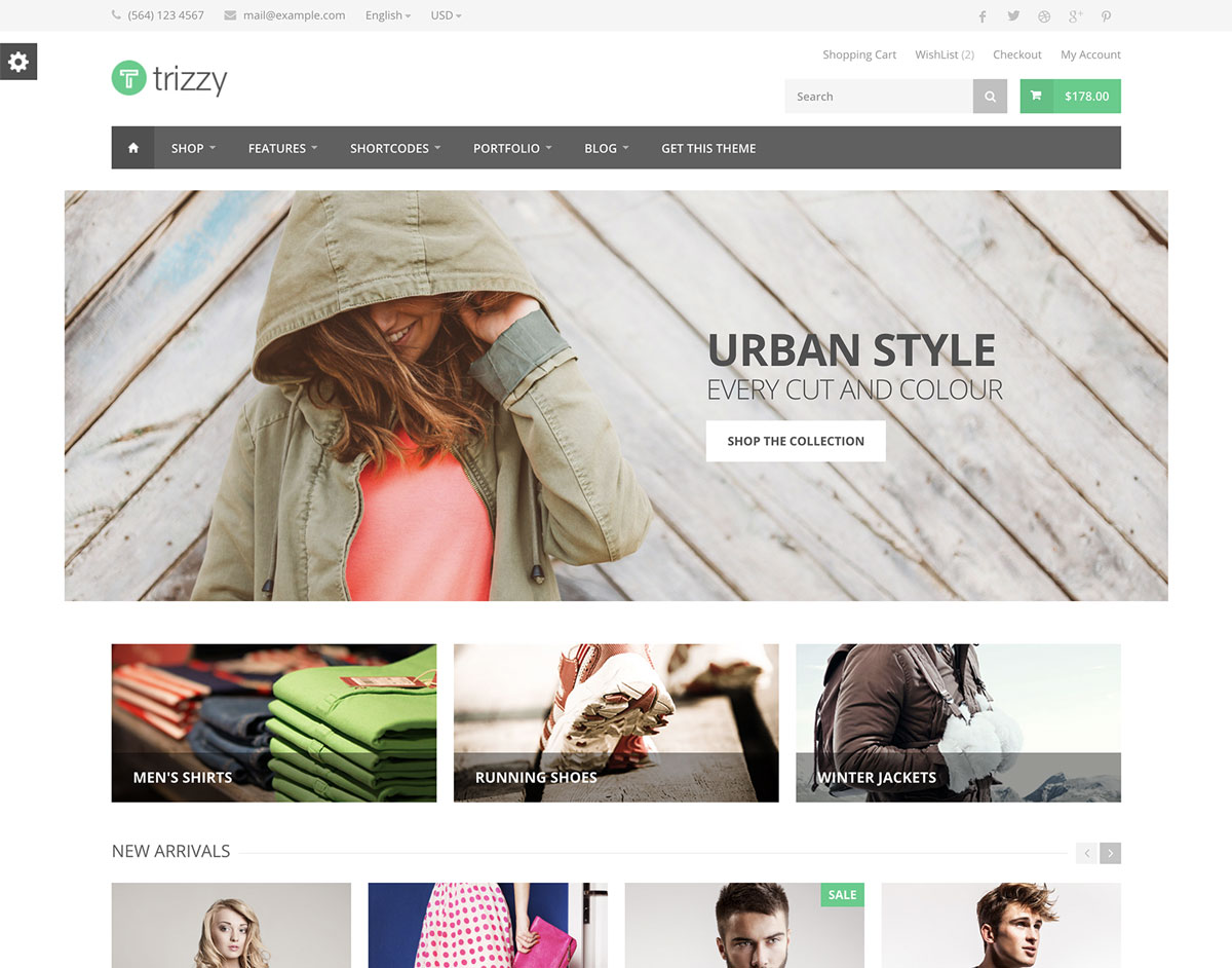 Trizzy - Multi-Purpose eCommerce Shop HTML Template