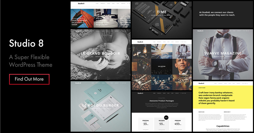 Studio 8 WordPress Theme